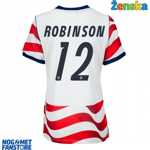 Sjedinjene Države Miles Robinson #12 Domaci Dres za Ženska SP 2026 Kratak Rukav